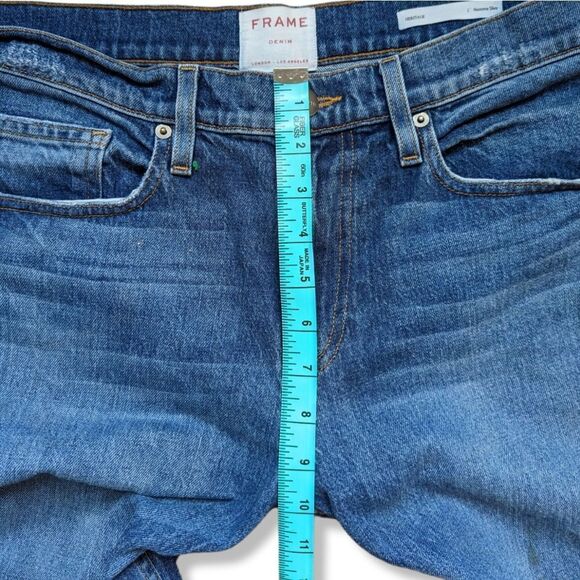FRAME L'Homme Slim Fit Heritage Jeans in Melvin 139021 sz 33 x 32 - Picture 9 of 16
